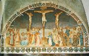 Fra Angelico, Crucifixion and Saints
